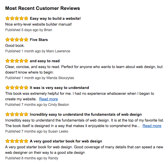 book reviews amazon